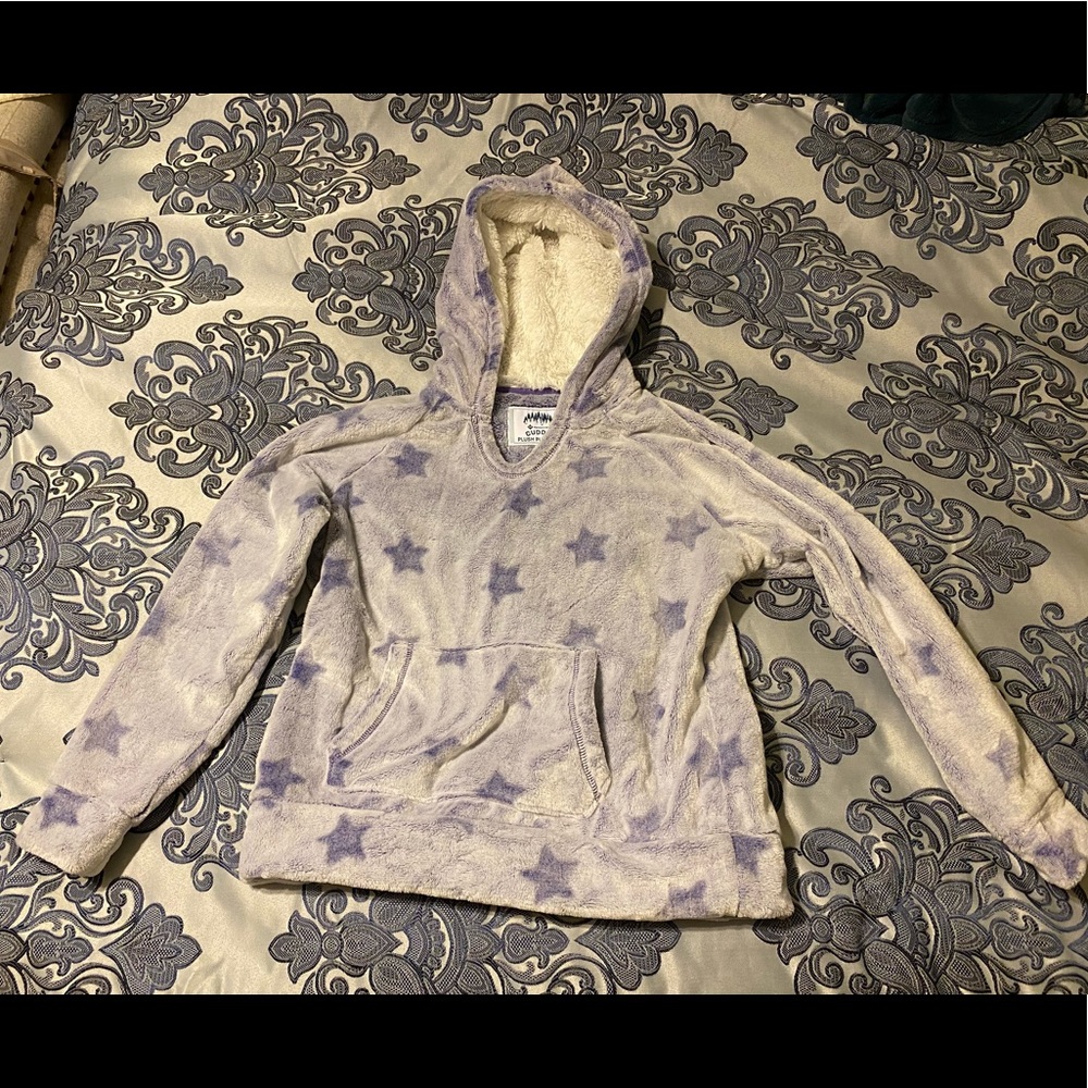 NWT plush pullover, Sz 14/16